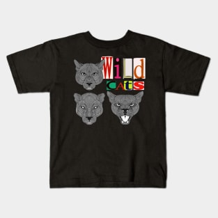 Wild cats Kids T-Shirt